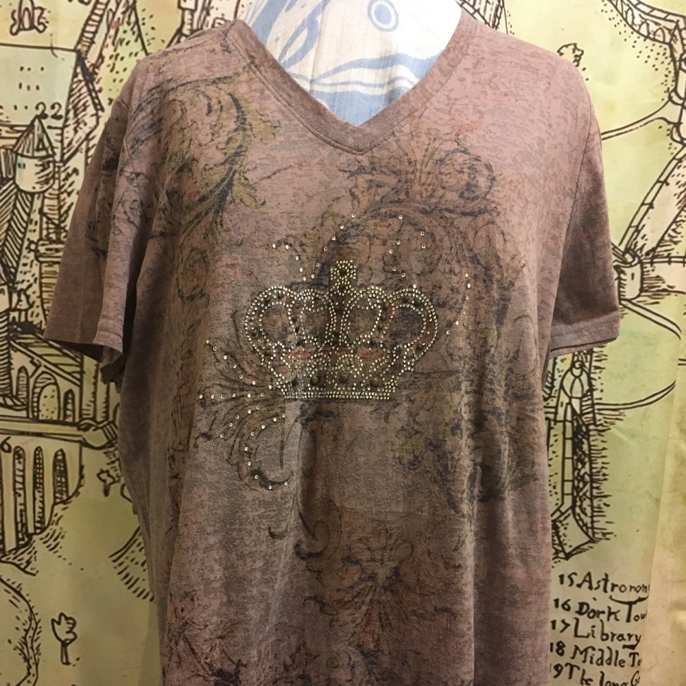 Lane Bryant Burnout Tee
